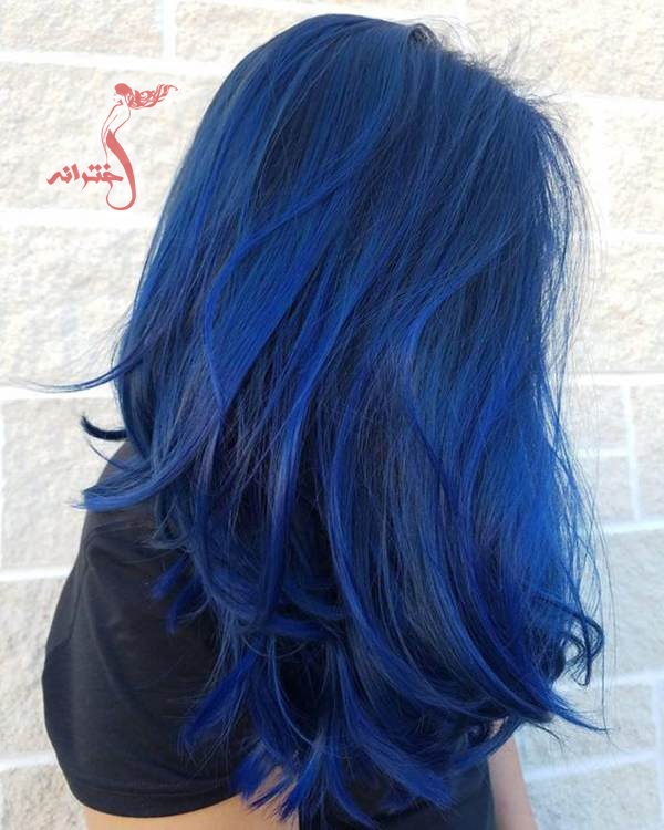 فرمول ترکیب رنگ مو آبی